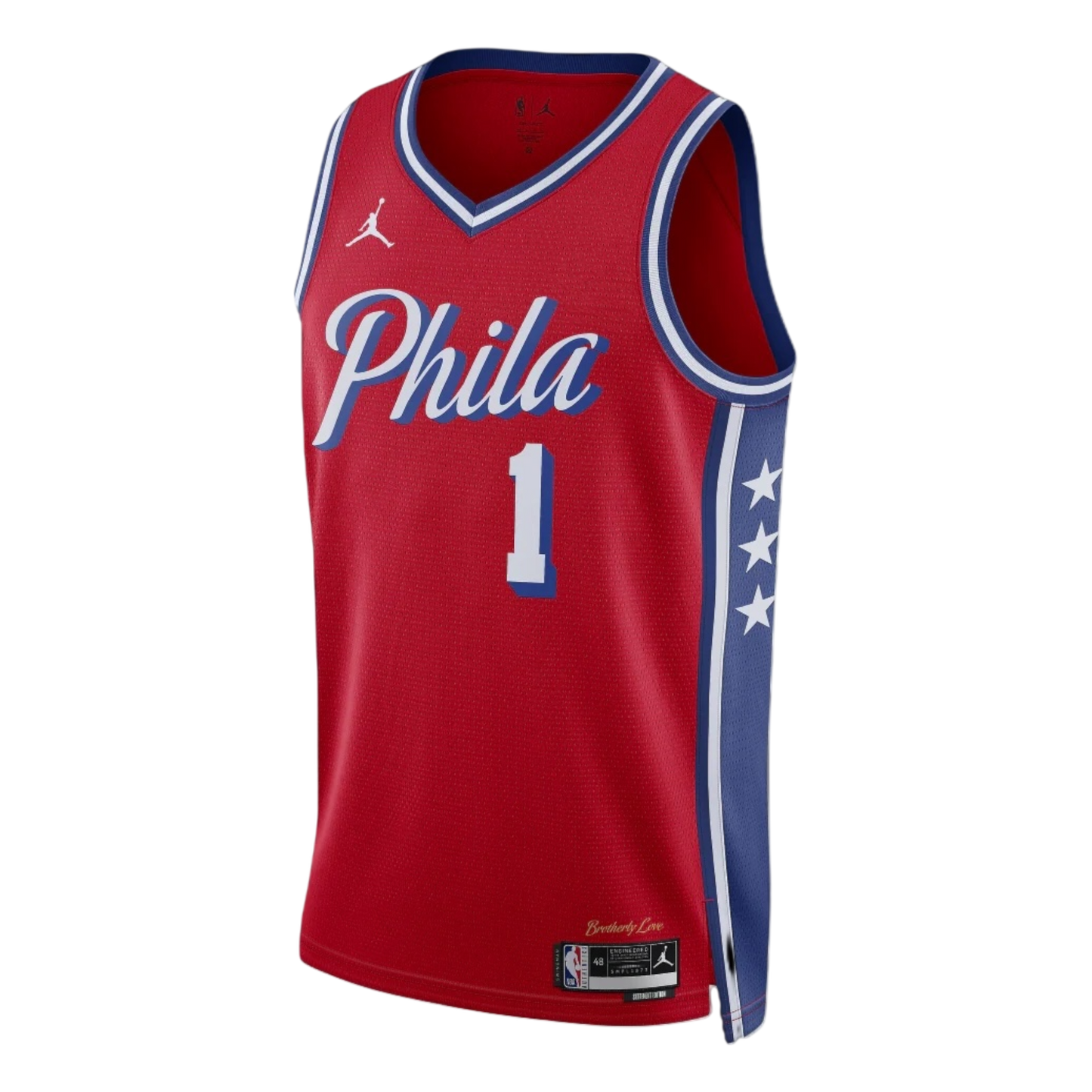 James Harden Philadelphia 76ers Statement Edition Jordan Dri-FIT NBA Swingman Jersey Red