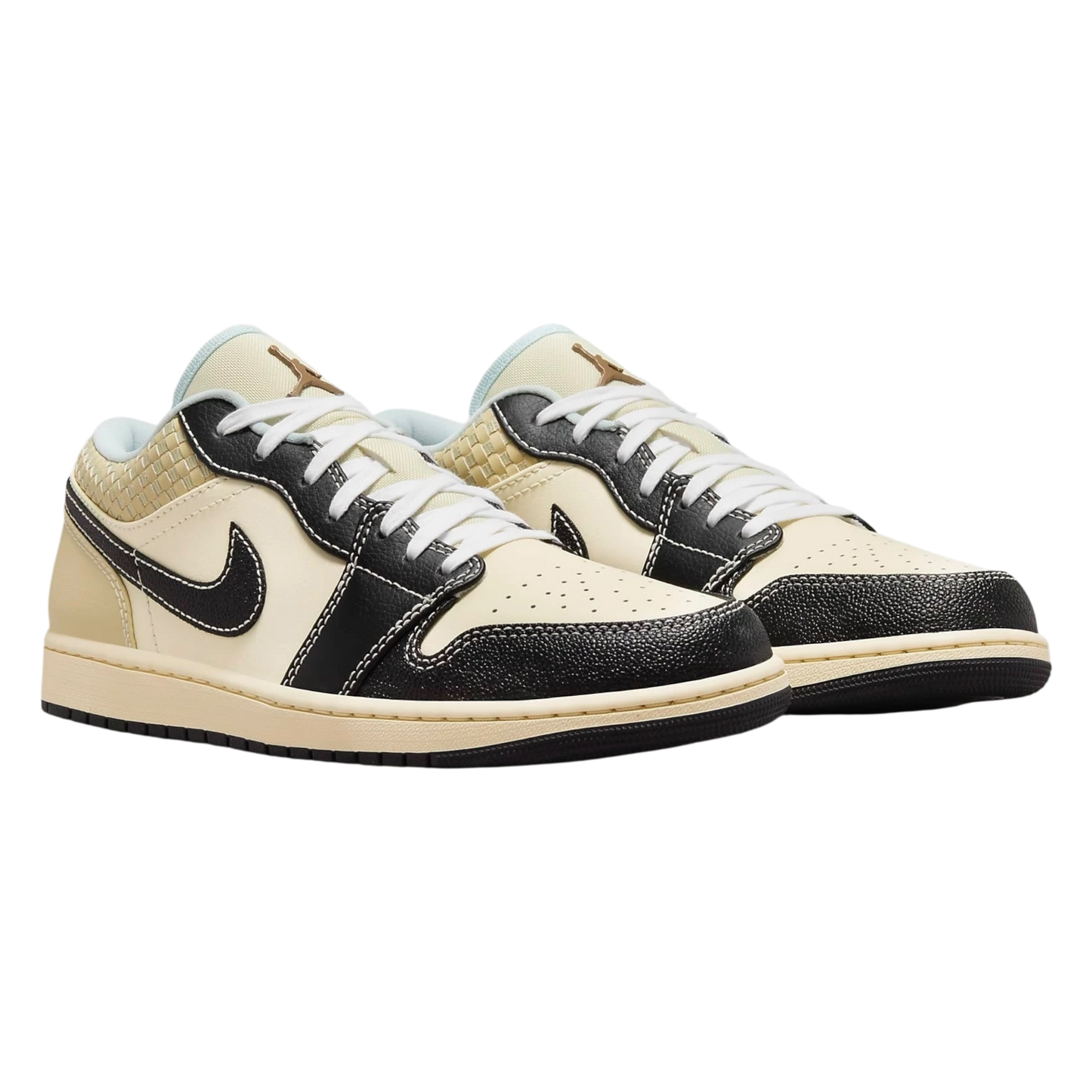 Air Jordan1 Low SE 'Coconut Milk Black Muslin'