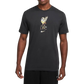 Nike Liverpool T-Shirt Crest Smoke Grey