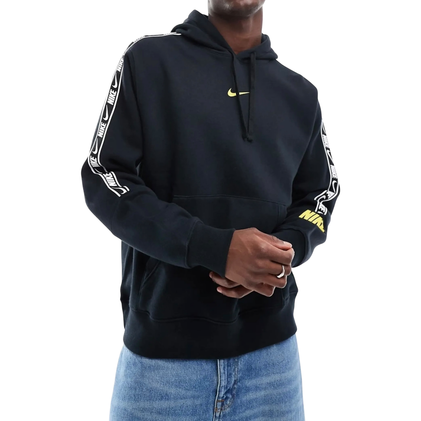 Nike Repeat Men's Hoodie-Black