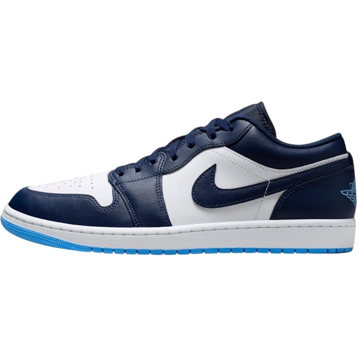 AIR JORDAN 1 LOW "MIDNIGHT NAVY/UNIVERSITY BLUE"