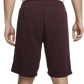 Nike Sportswear Repeat Fleece Shorts - Burgundy Crush