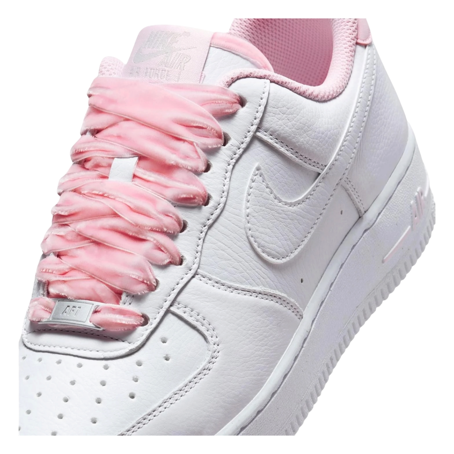 Nike Air Force 1 Low Vintage
Pink Foam Velvet Laces (Women's)