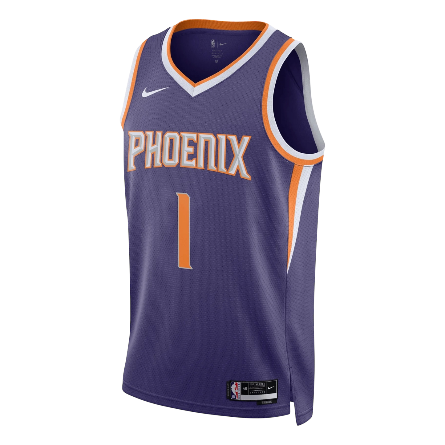 Nike Dri-FIT NBA Phoenix Suns Devin Booker Icon Edition 2022/23 Swingman Jersey