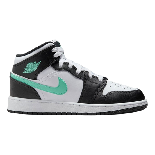 Air Jordan 1 Mid GS Green Glow