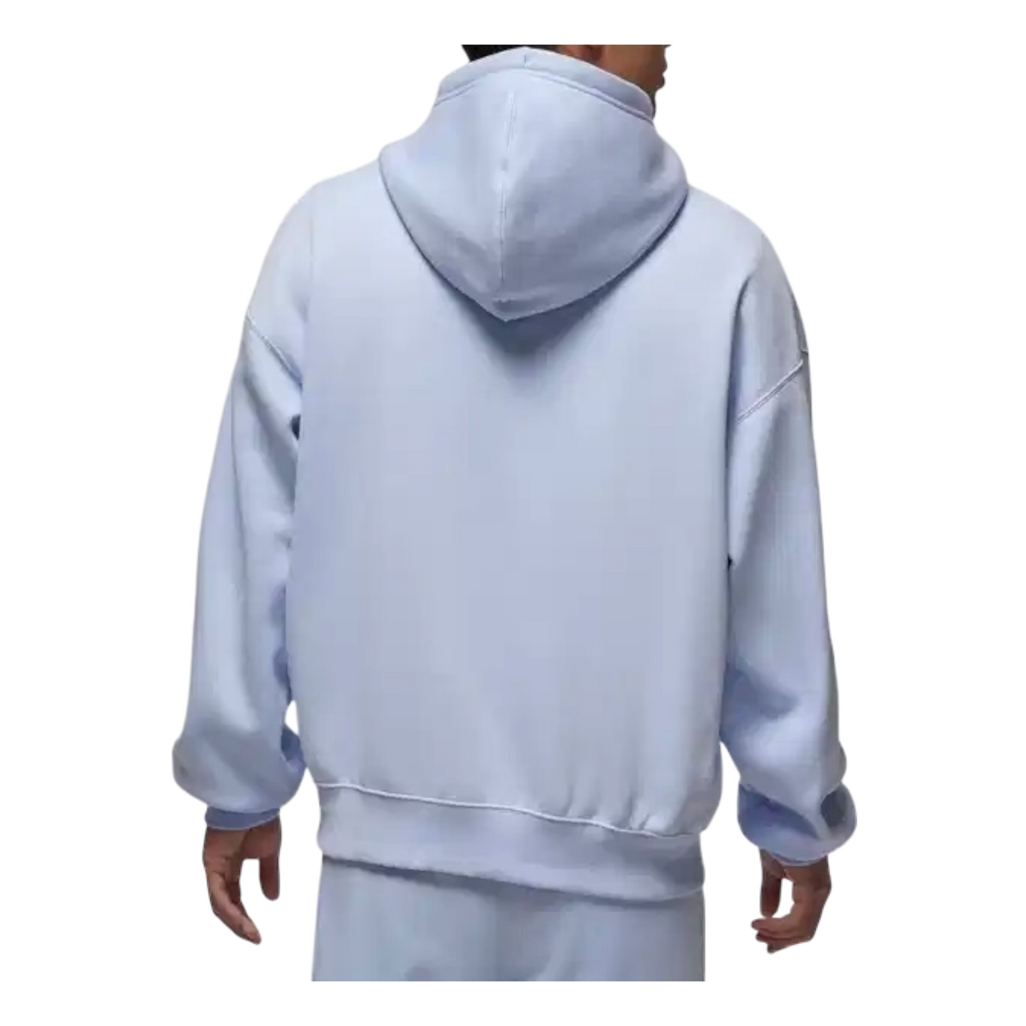 Jordan Brooklyn Fleece Men's Oversized Full-Zip Hoodie - Blue - Cotton/Polyester
