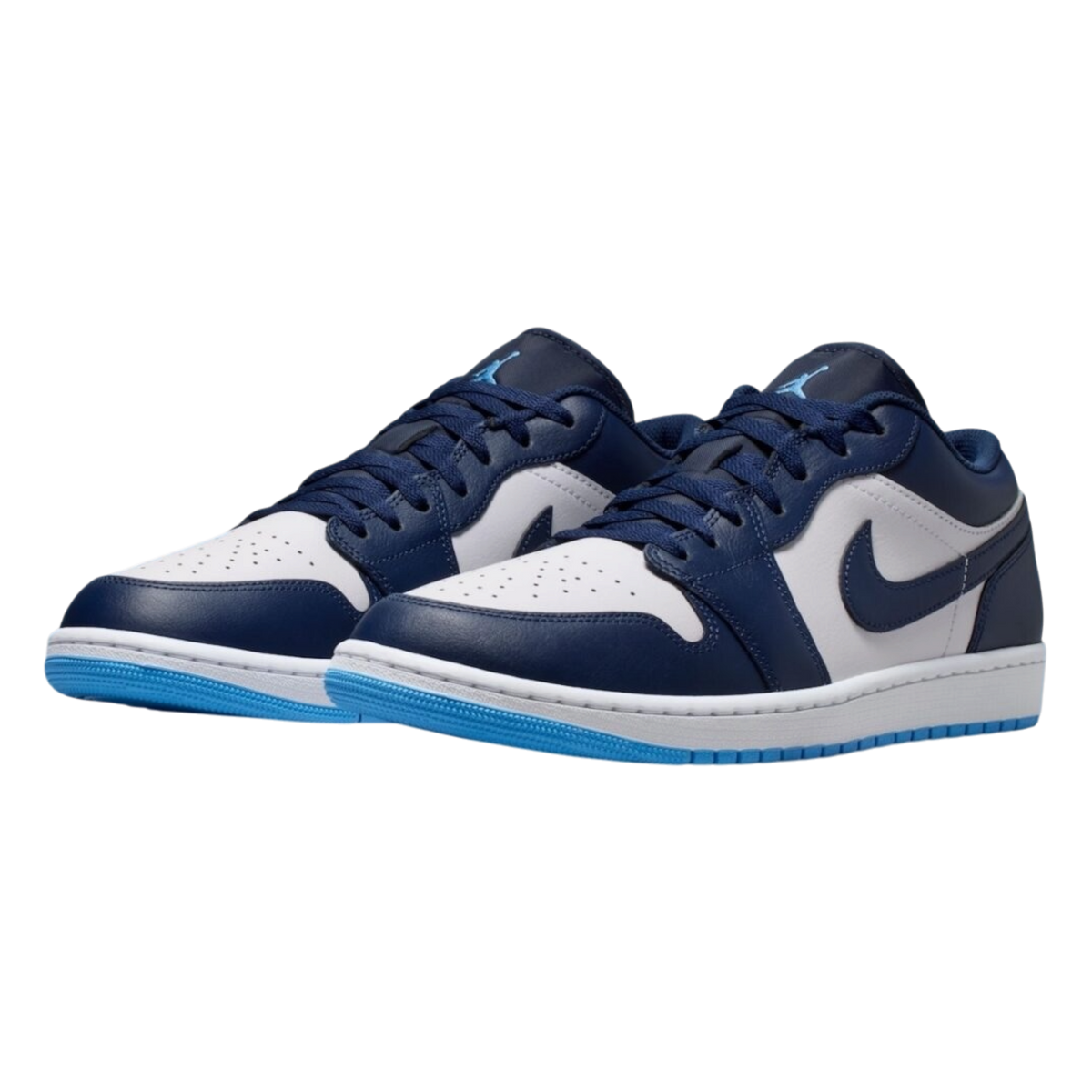 AIR JORDAN 1 LOW "MIDNIGHT NAVY/UNIVERSITY BLUE"