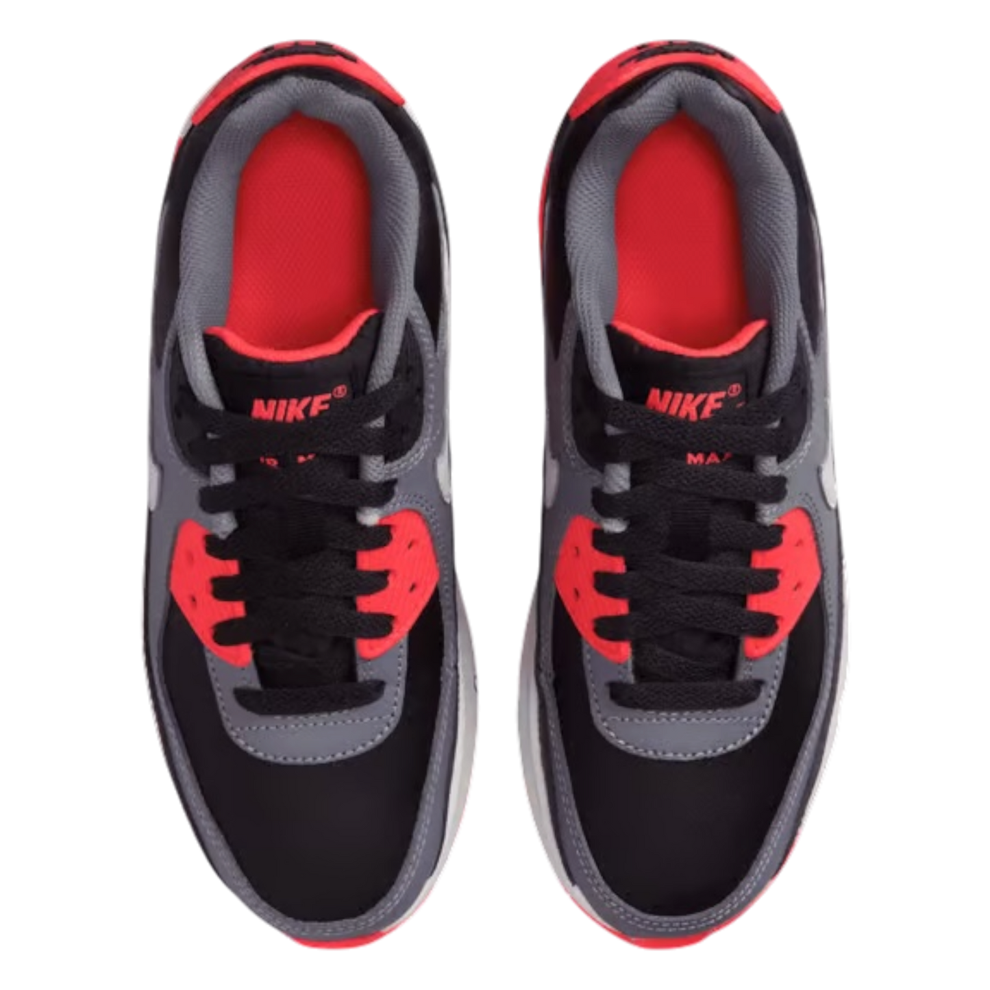 Nike Air Max 90 Black Cool Grey Bright Crimson Photon Dust