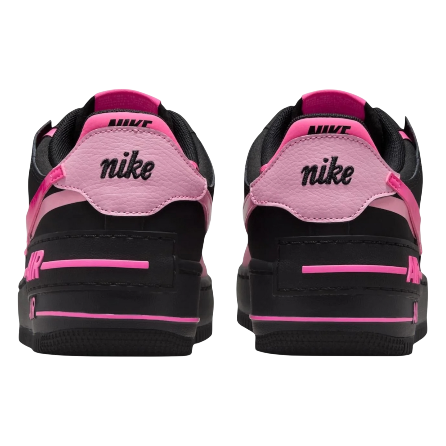 NIKE AIR FORCE 1 LOW SHADOW BLACK PINK SPELL