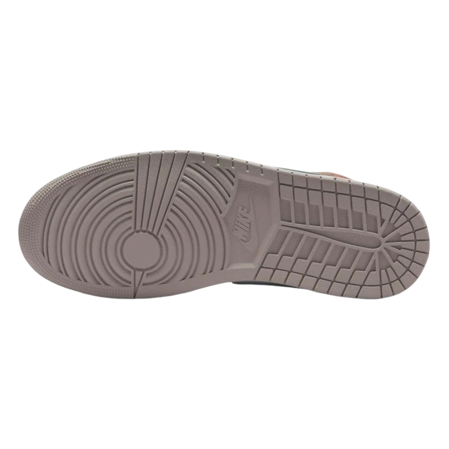Jordan 1 Mid Rattan White College Grey