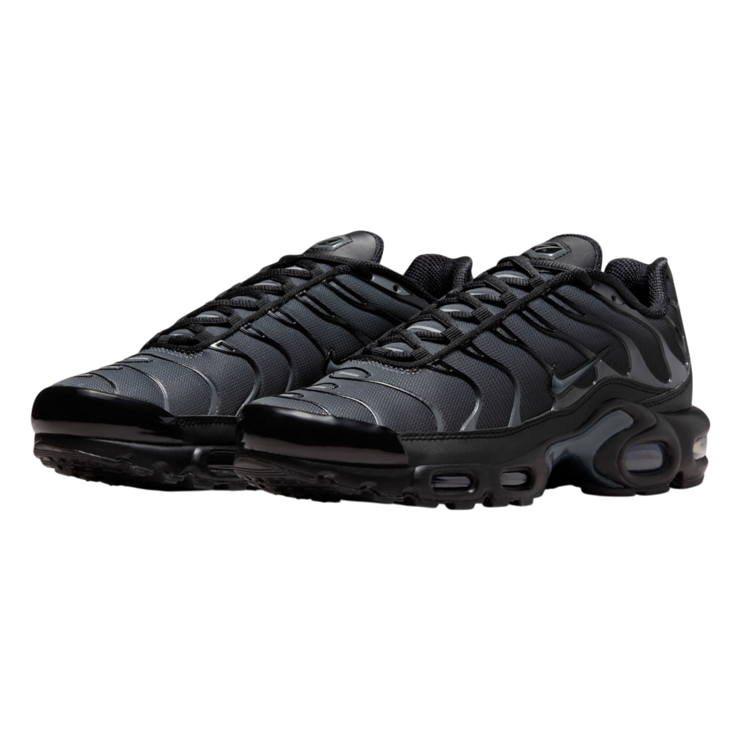 NIKE AIR MAX PLUS “BLACK/METALLIC SILVER”