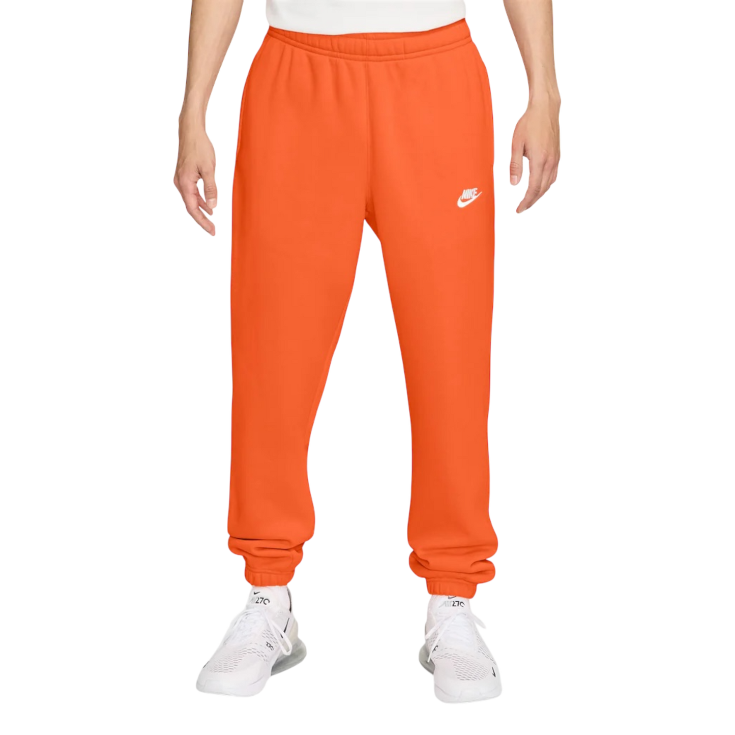 Nike Sportswear Club Fleece Men Pants Orange