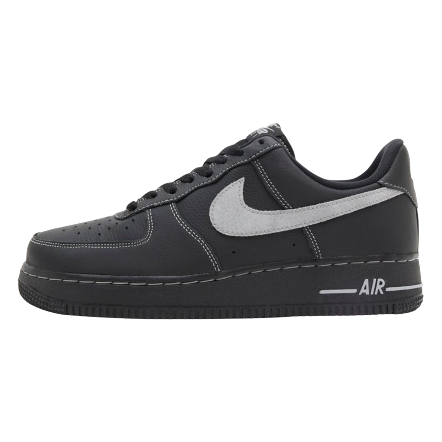 NIKE AIR FORCE 1 LOW '07 LV8 BLACK GREY