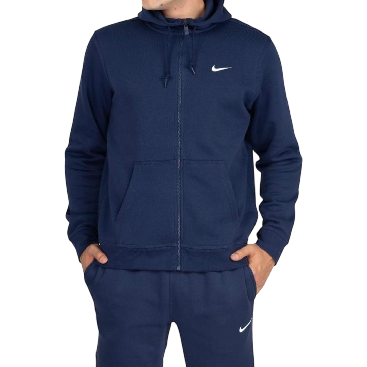 Nike Club Fleece Hoodie Navy