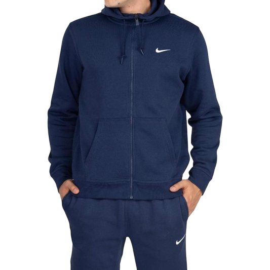 Nike Club Fleece Hoodie Navy
