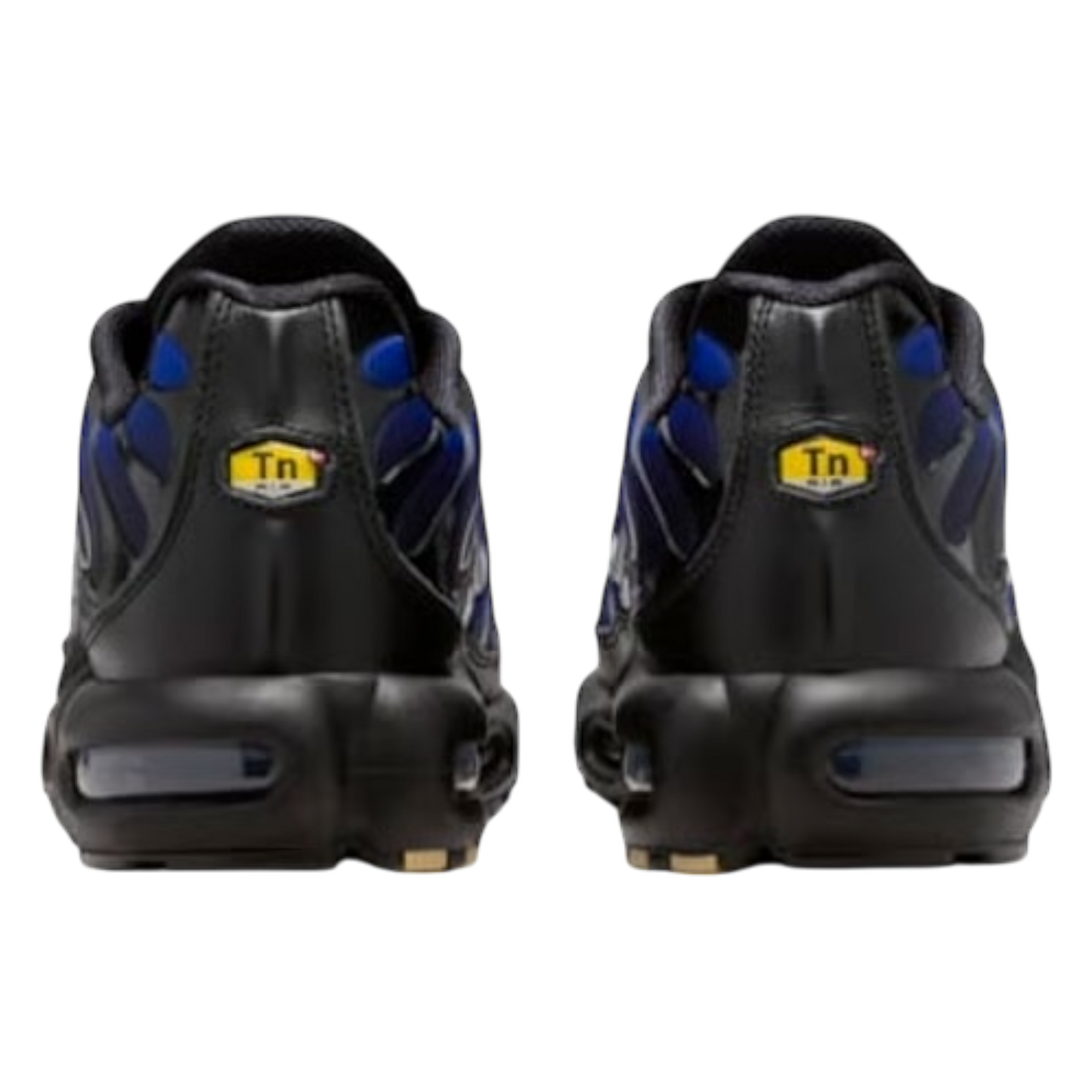 NIKE AIR MAX PLUS BLACK & RACER BLUE