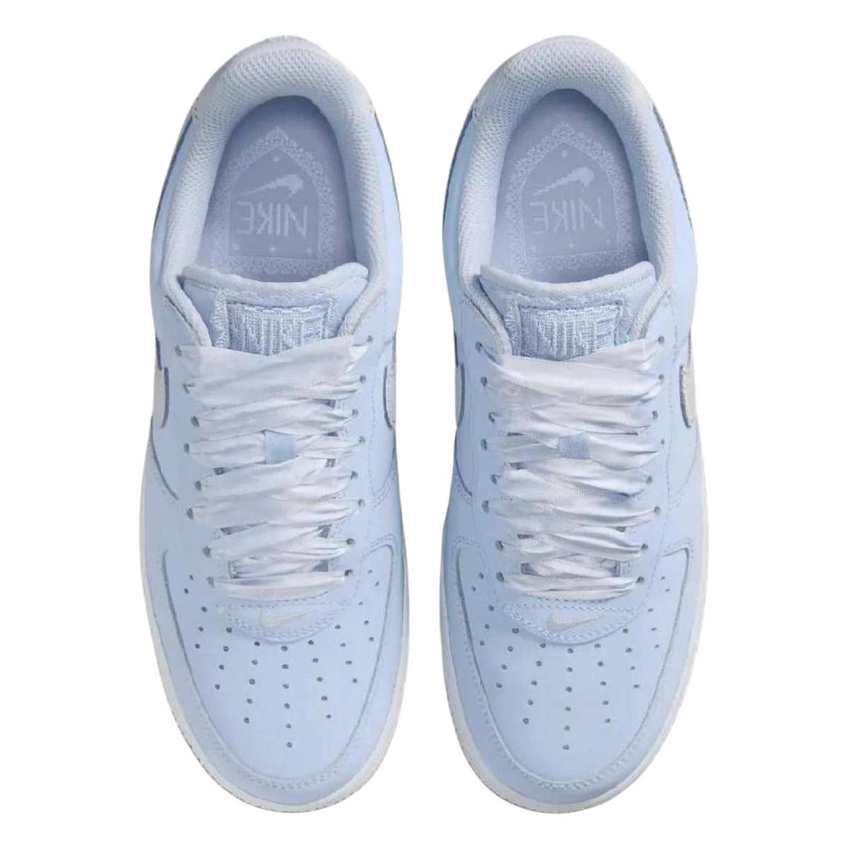 NIKE AIR FORCE 1 RETRO PRM W "HYDROGEN BLUE"
