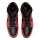JORDAN 1 MID GYM RED BLACK WHITE