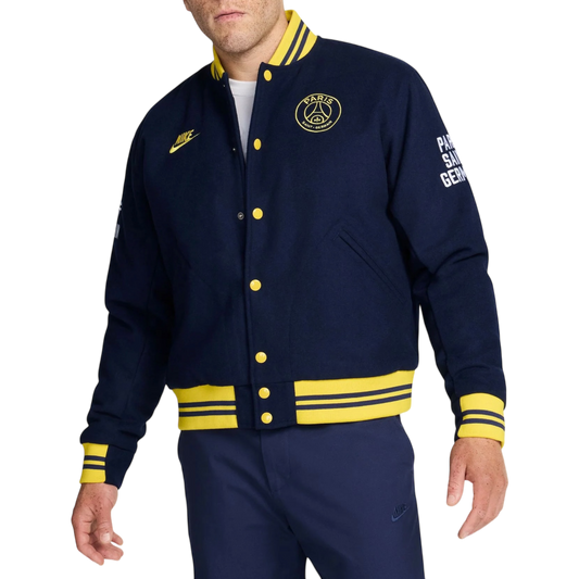 Paris Saint-Germain Authentics Men's Nike Football Varsity Jacket