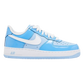 NIKE AIR FORCE 1 LOW '07 LV8 PHYCHIC BLUE WHITE PATENT