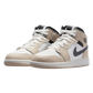 Air Jordan 1 Mid GS White Rattan