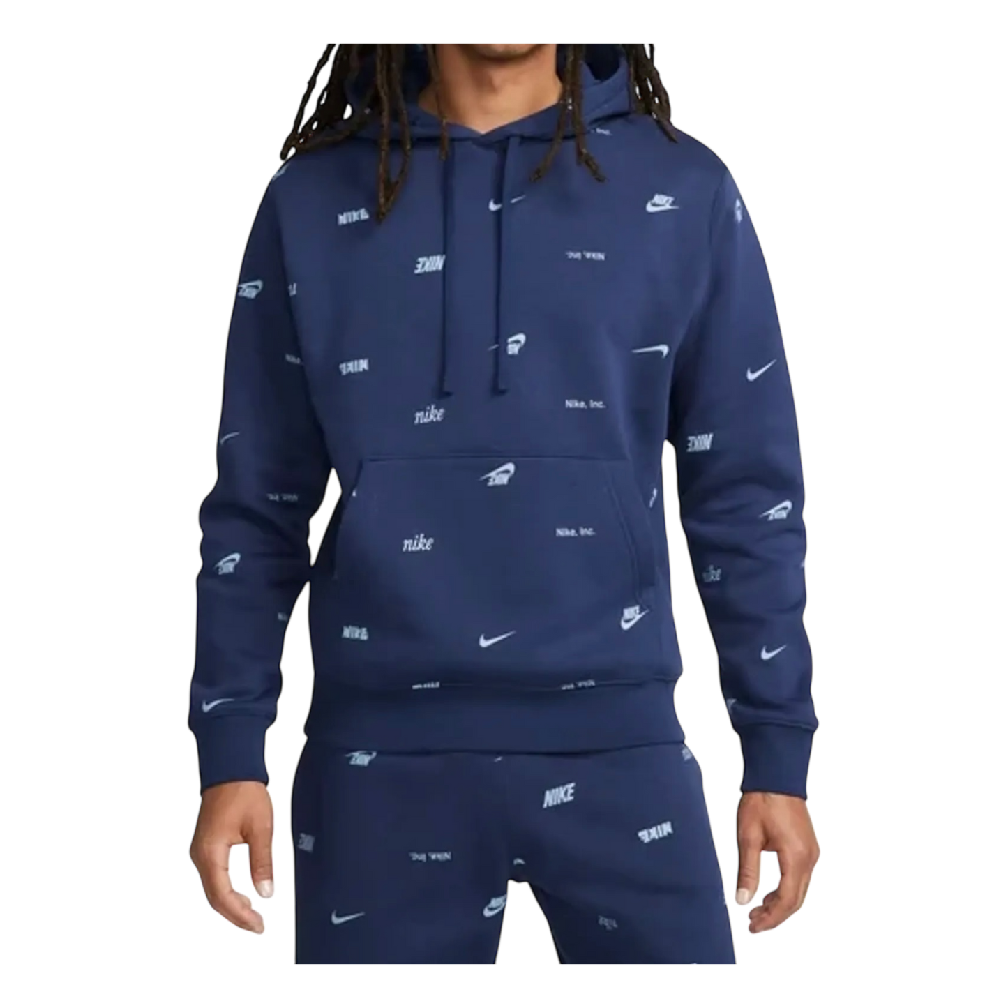 Nike Club Fleece Aop Blue