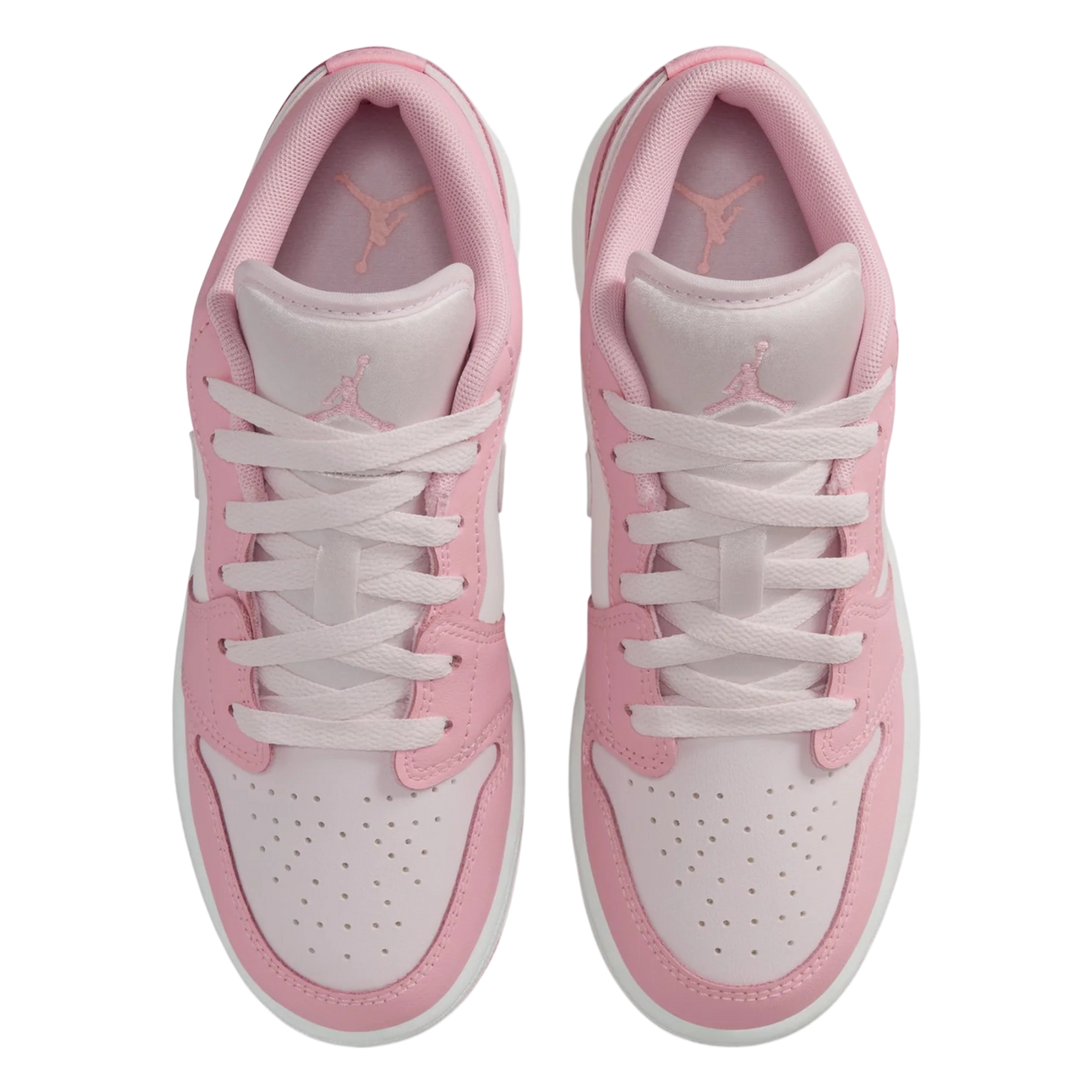 Jordan 1 Low ‘Medium Soft Pink White’ GS