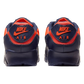 Nike Air Max 90 Blackened Blue Lemon Venom Hyper Crimson Gradient