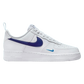 NIKE AIR FORCE 1 LOW WHITE LIGHT PHOTO BLUE DEEP ROYAL BLUE