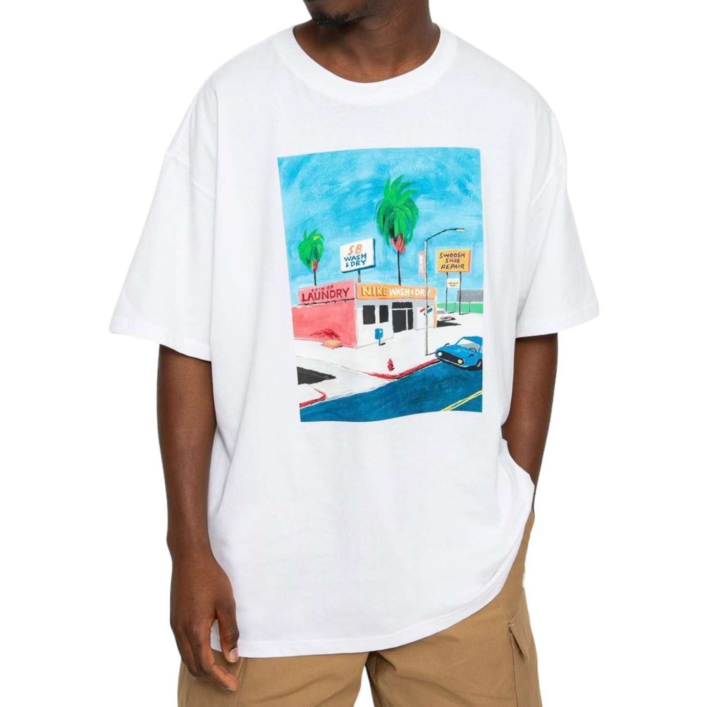 Nike Men's SB Laundry Graphic T-Shirt