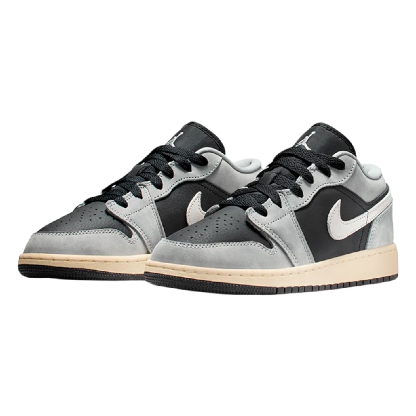 Air Jordan 1 Low SE GS Light Smoke Grey Sail