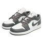 JORDAN 1 LOW GREY WHITE