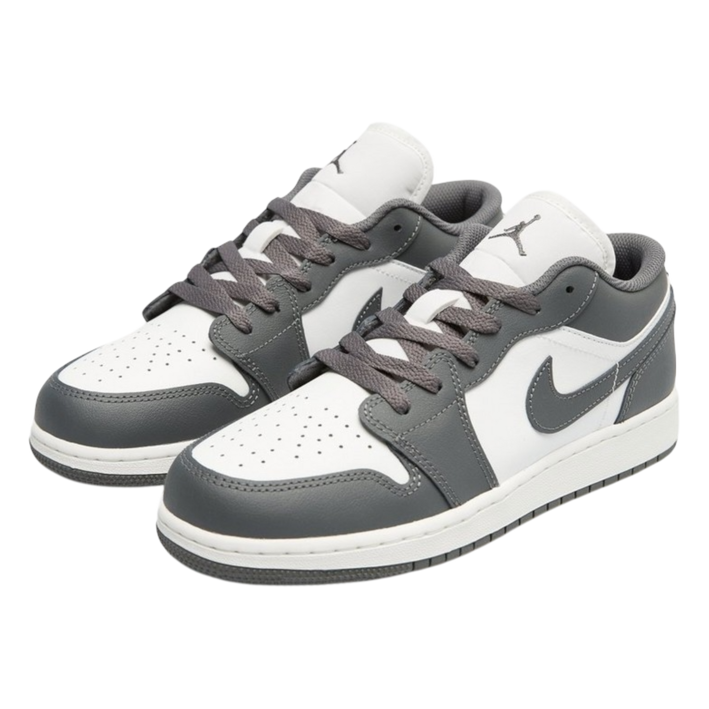 JORDAN 1 LOW GREY WHITE