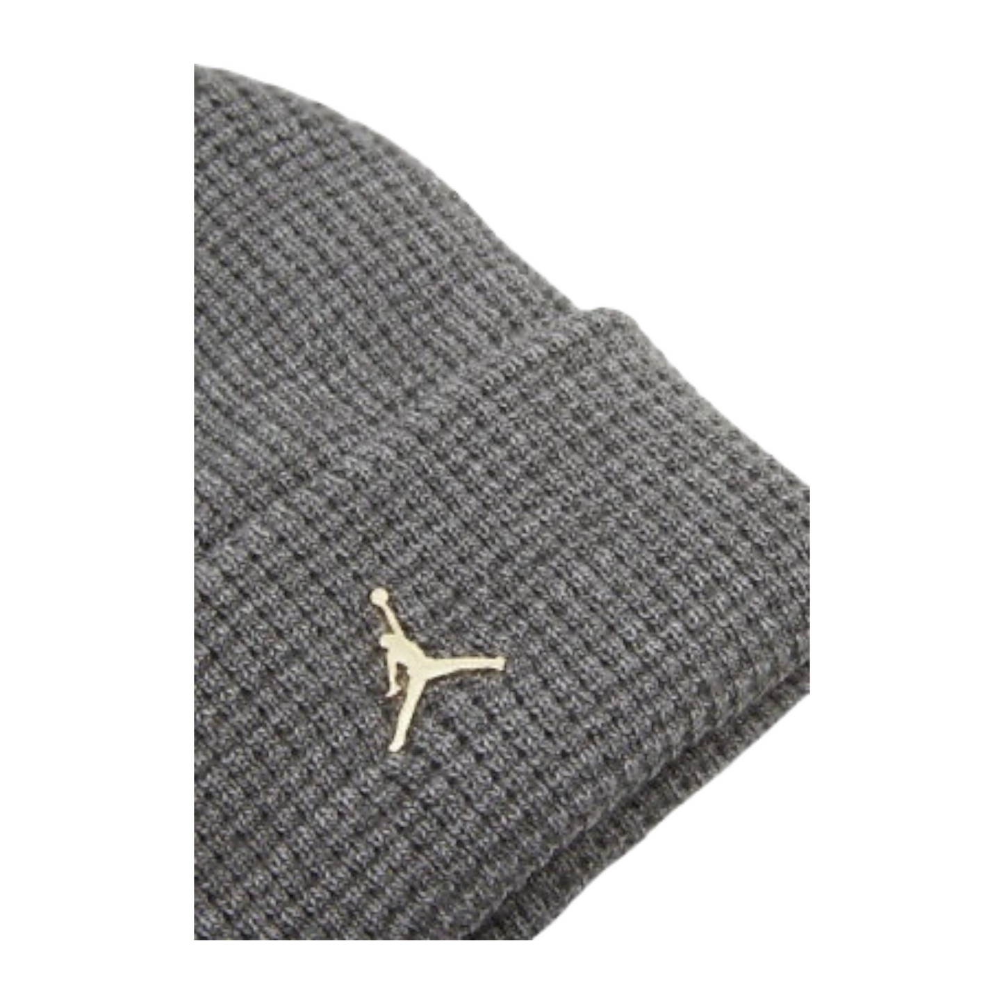 JORDAN JUMPMAN UTILITY METAL BEANIE CARBON HEATHER/METALLIC GOLD