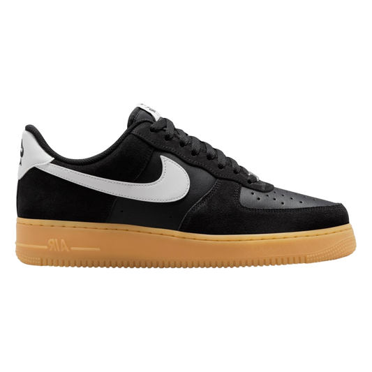 NIKE AIR FORCE 1 LOW '07 LV8 BLACK SUMMIT WHITE GUM