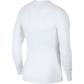 Nike Pro Men's White Compression Top