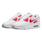 Nike AIR MAX 90 'WHITE UNIVERSITY RED'
