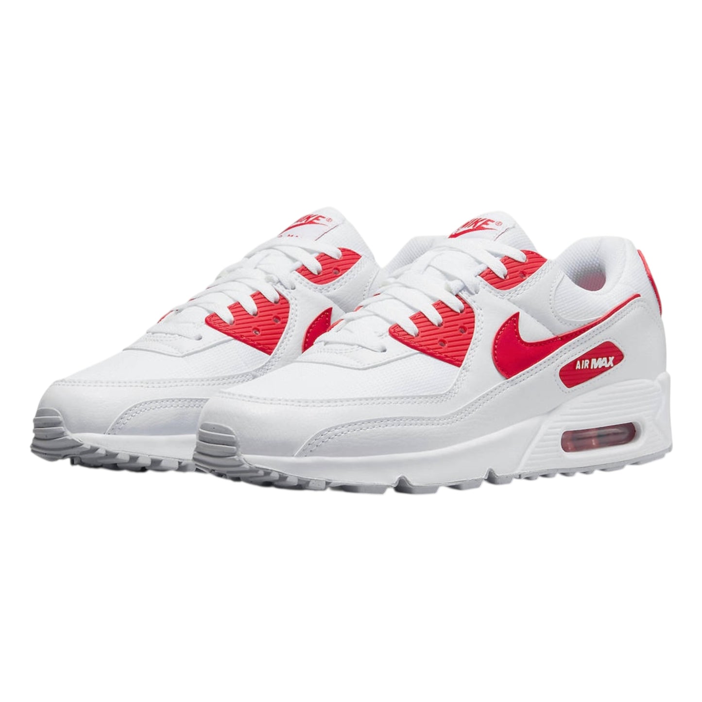 Nike AIR MAX 90 'WHITE UNIVERSITY RED'