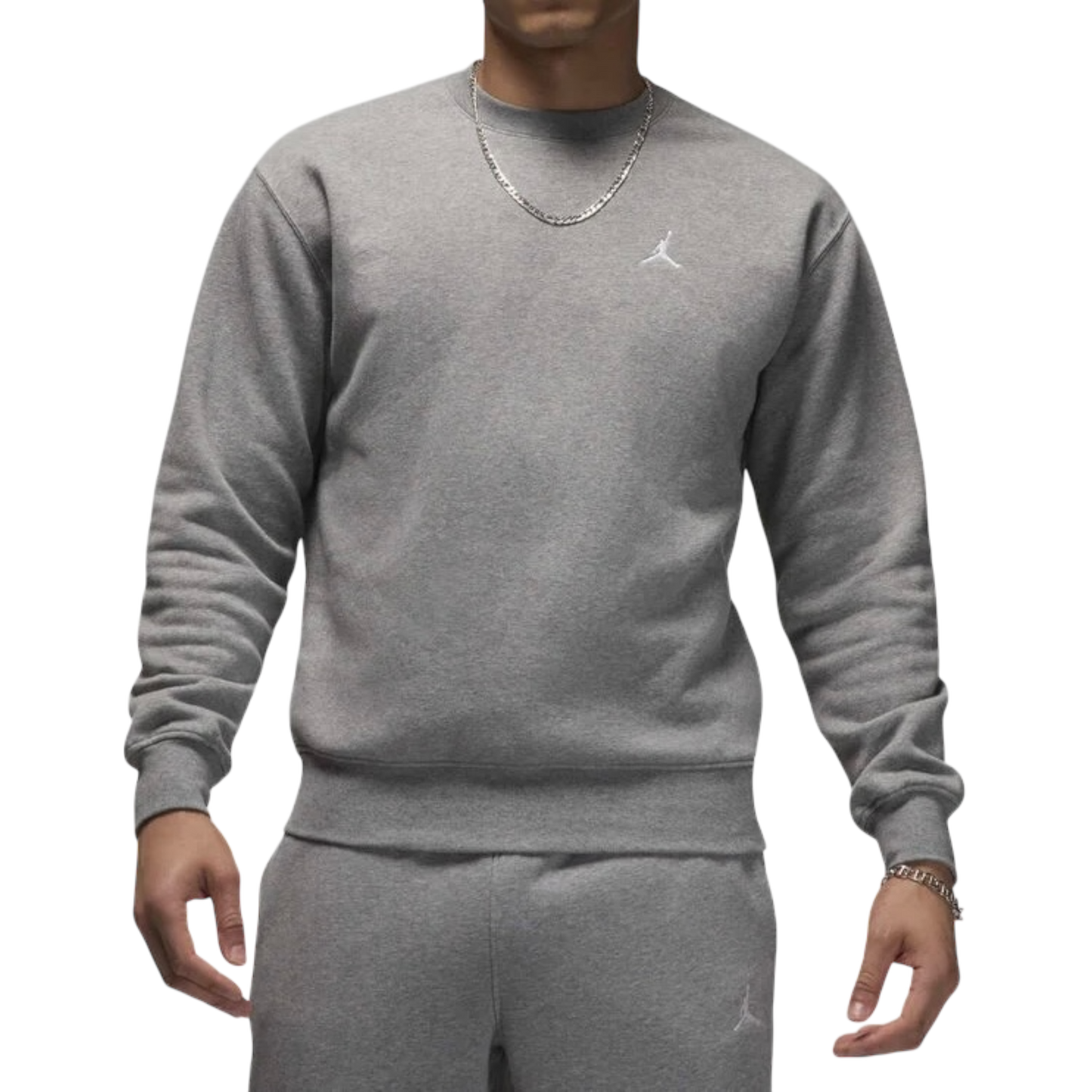 Jordan Brooklyn Fleece Crewneck Grey