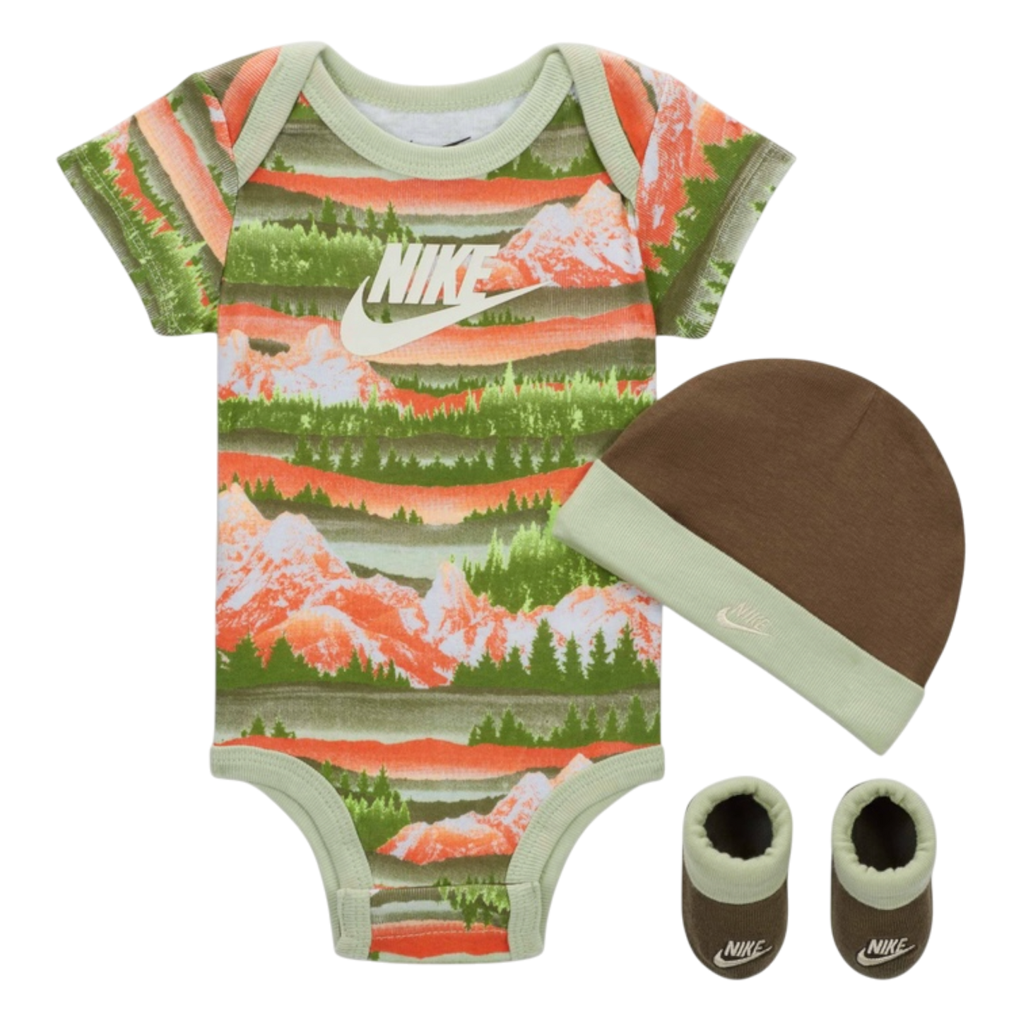 Nike Snow Day 3-Piece Boxed Set Baby 3-Piece Bodysuit Set