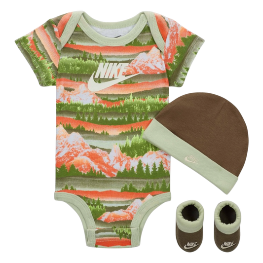 Nike Snow Day 3-Piece Boxed Set Baby 3-Piece Bodysuit Set