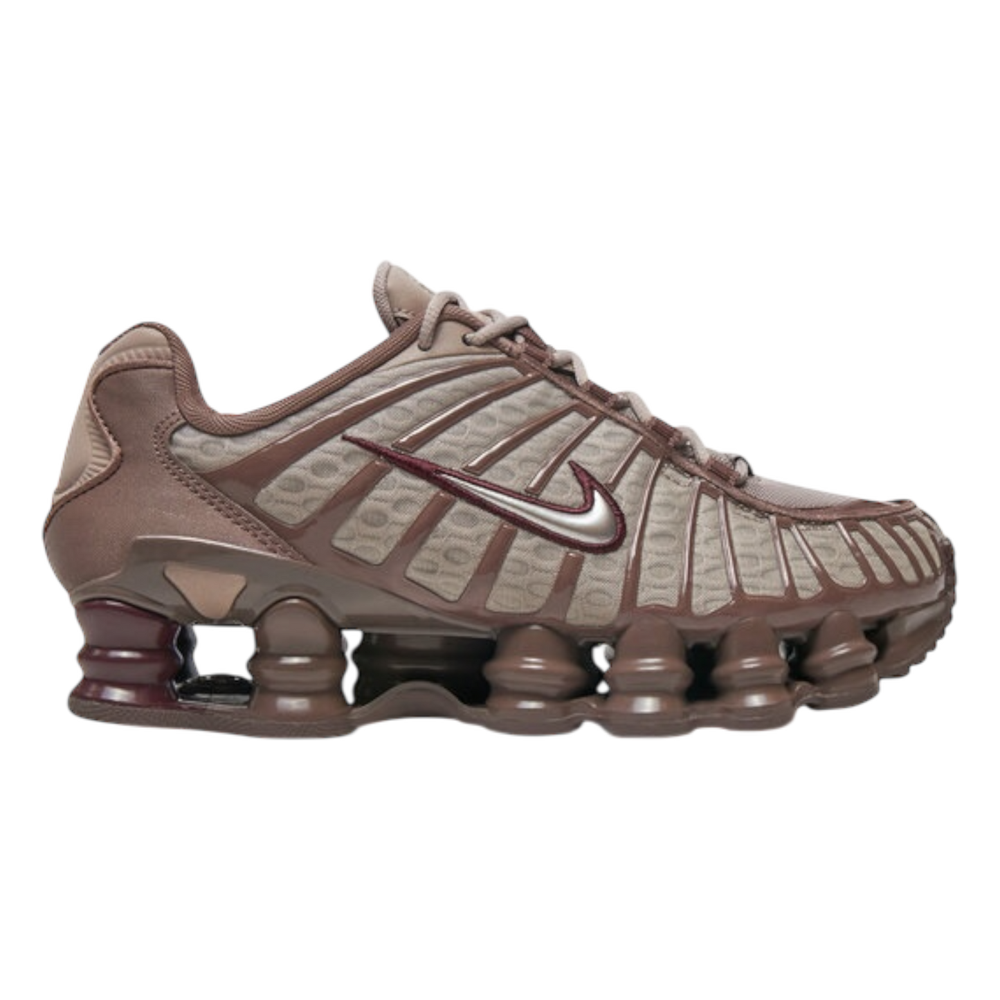 NIKE SHOX TL PUMICE NIGHT MAROON