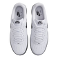 NIKE AIR FORCE 1 '07 LOW JEWEL WHITE BLACK