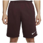 Nike Sportswear Repeat Fleece Shorts - Burgundy Crush