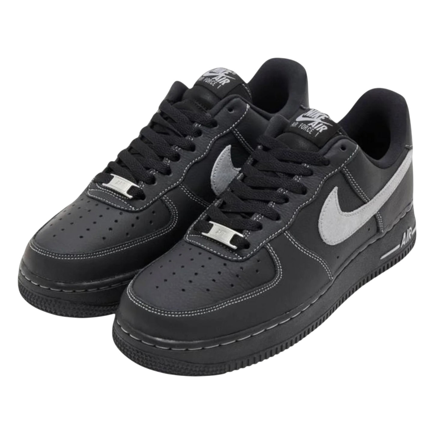 NIKE AIR FORCE 1 LOW '07 LV8 BLACK GREY
