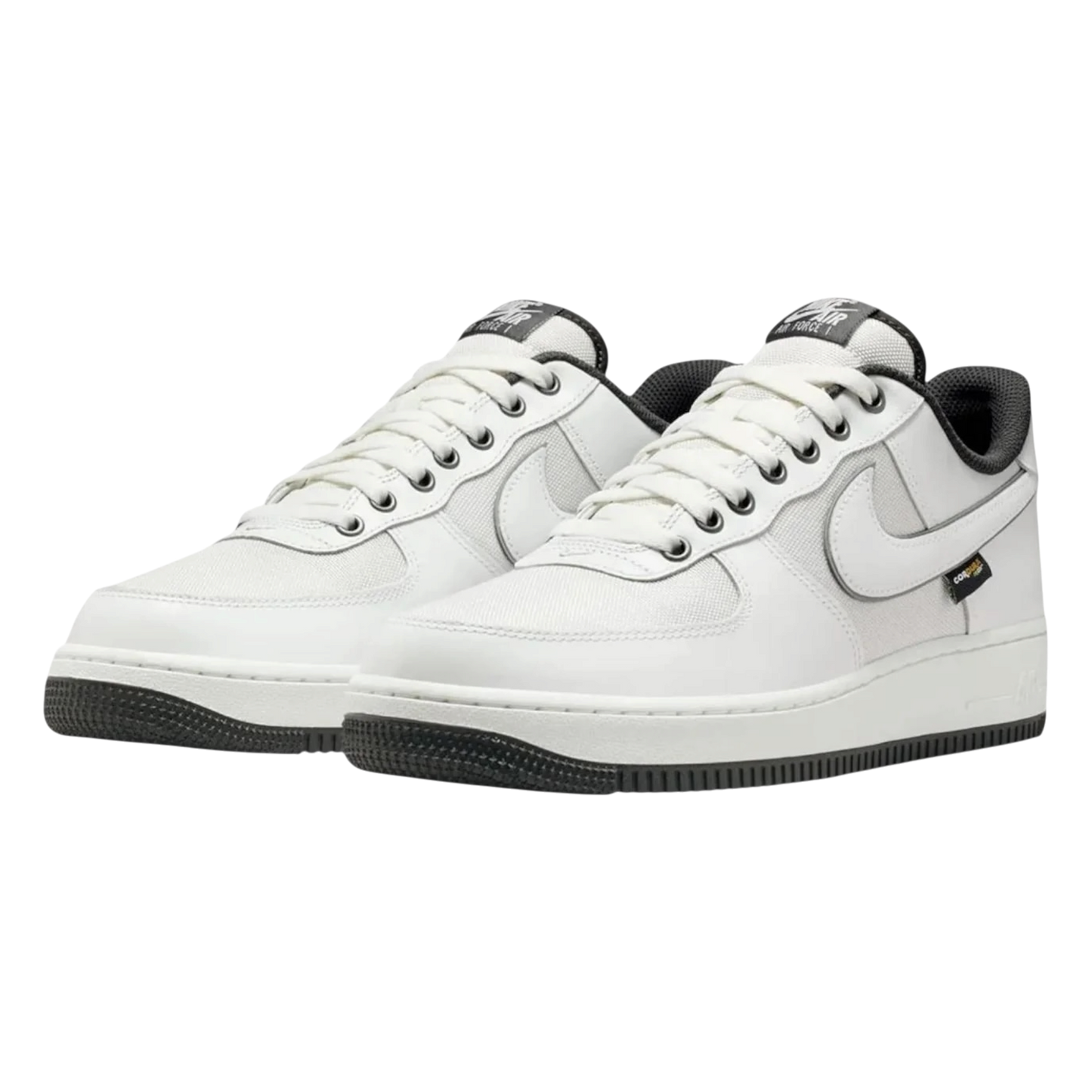 NIKE AIR FORCE 1 LOW '07 LV8 SUMMIT WHITE DARK SMOKE GREY CORDURA