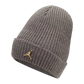 JORDAN JUMPMAN UTILITY METAL BEANIE CARBON HEATHER/METALLIC GOLD