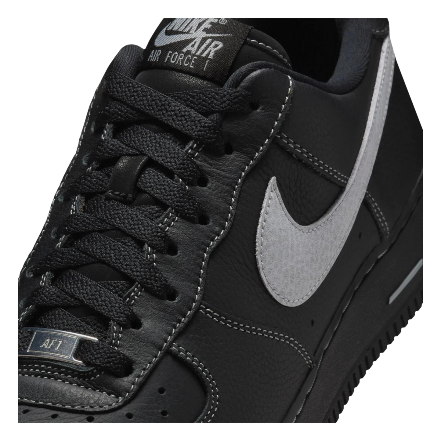 NIKE AIR FORCE 1 LOW '07 LV8 BLACK GREY