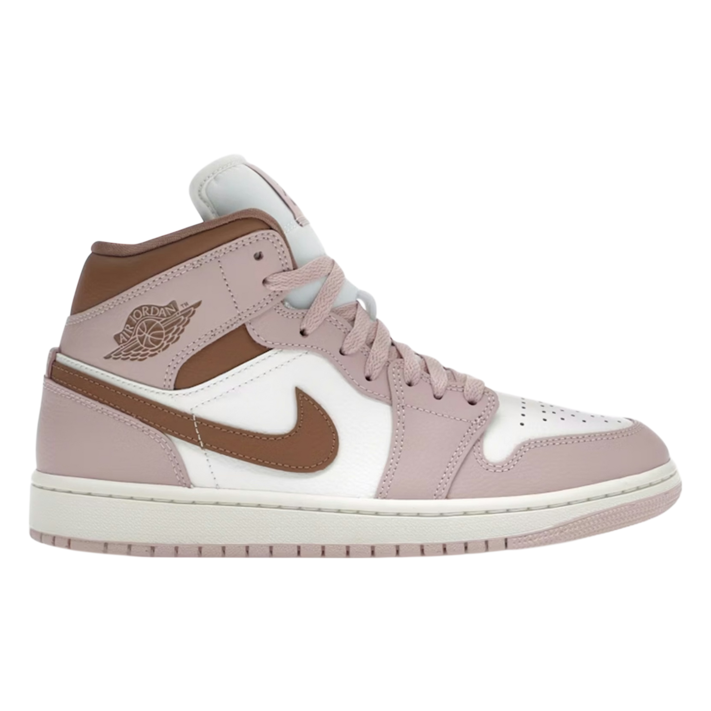 Air Jordan 1 Mid "Pink Oxford" Wmns