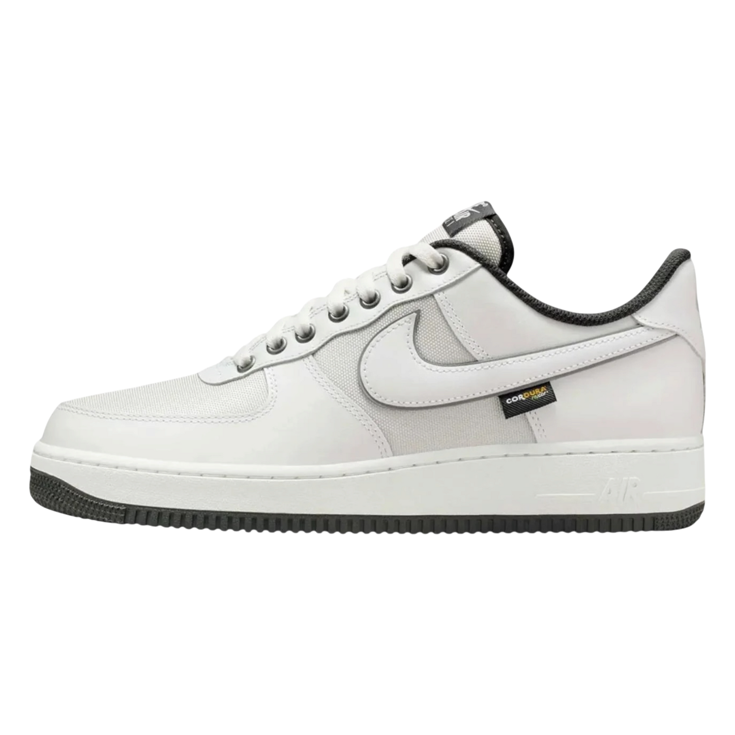 NIKE AIR FORCE 1 LOW '07 LV8 SUMMIT WHITE DARK SMOKE GREY CORDURA